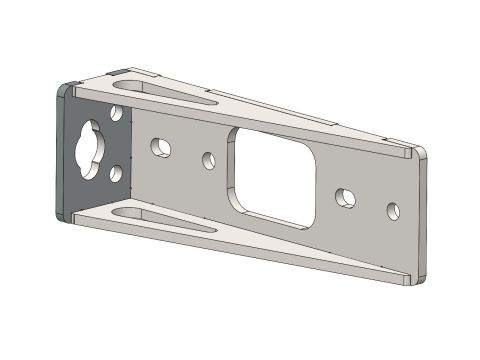 Angle bracket long (outside)