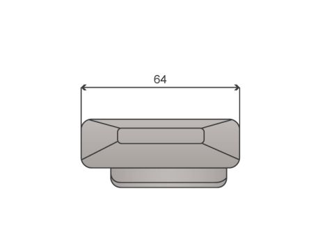 Kinnegrip K5 muovitulppa, kapea OK