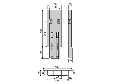 Kinnegrip K5-400, sivu