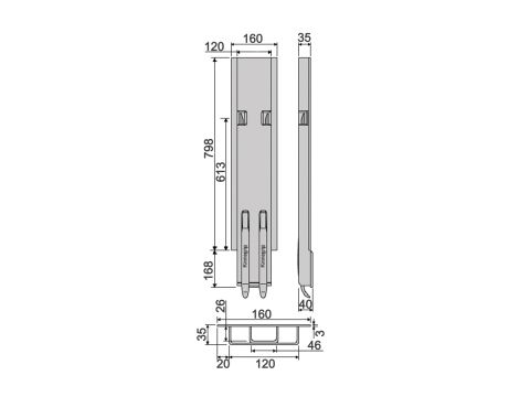 Kinnegrip K5-800, sivu