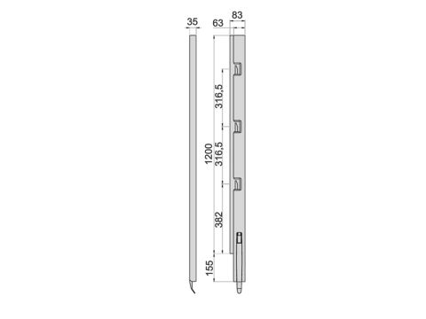 Kinnegrip K5-1200, etu-OK