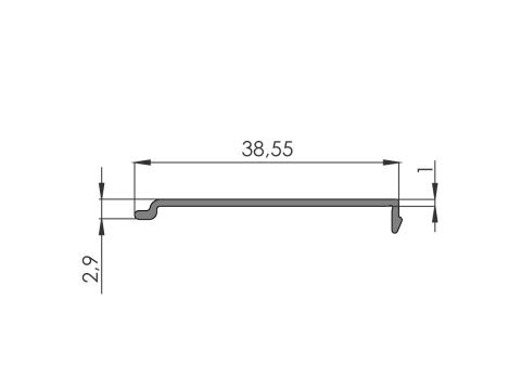 Peitelista Al 350488 An 0,12/4,3