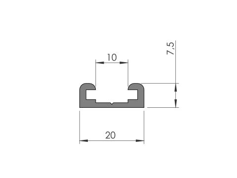 Tiivisteprofiili 5103 0,19/6,0