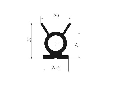 Nostotason tiiviste 33x37