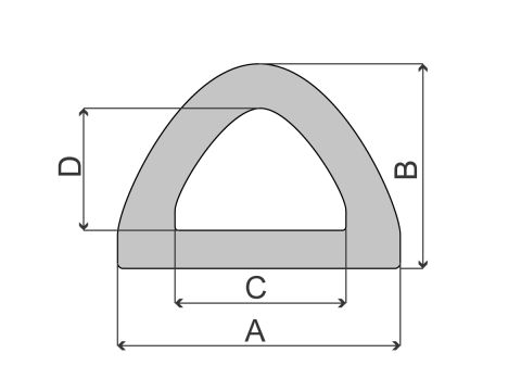 D-gummibuffert 94x114/2,6 m