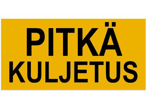 Kilpi - Pitkä kuljetus, akryl